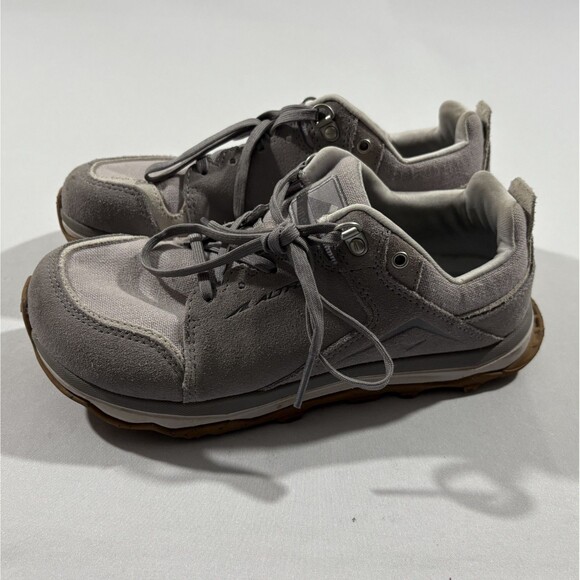 ALTRA Womens Purple Gray Lone Peak Alpine Trail Running Suede Sneakers Shoe Sz 8 - Picture 7 of 11